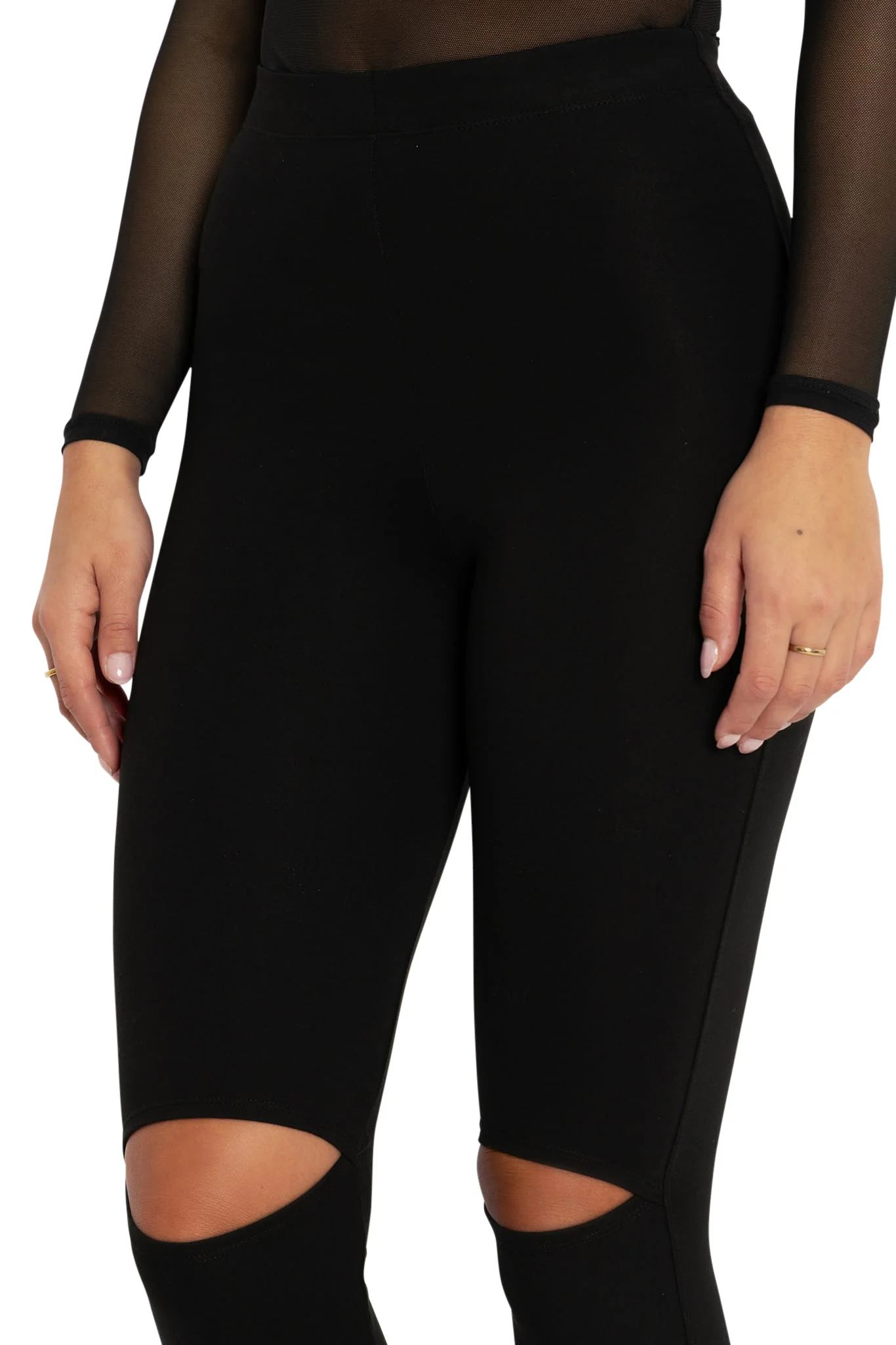 Rip It Up High Waisted Leggings - Image 3